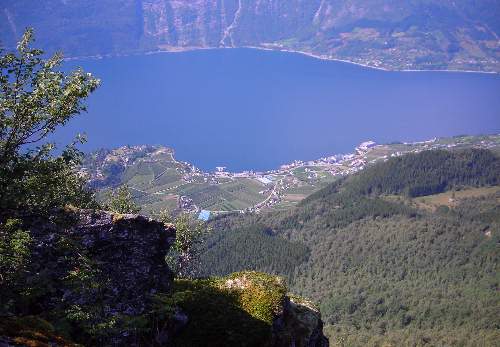 fjord view from top