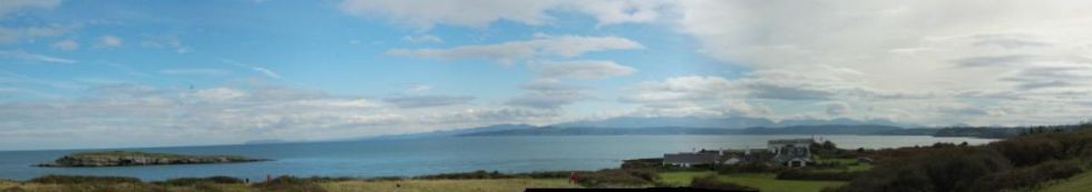 Panorama from near Lligwy Sands