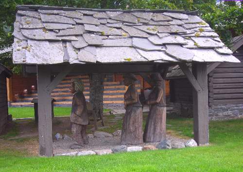 statues in hotel gardens